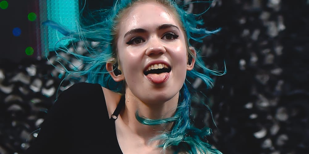 Does Grimes digital avatar for The Face predict the future of maternity  leave  The Modems